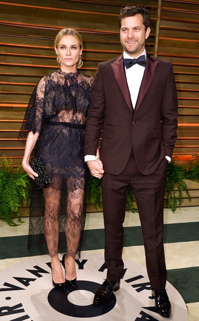 Diane Kruger, Joshua Jackson, Vanity Fair Oscar Party, Oscars Couples